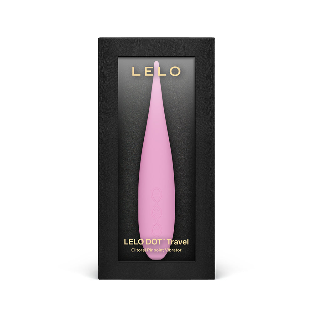 LELO DOT Travel Pinpoint Clitoral Vibrator in pink, product photo
