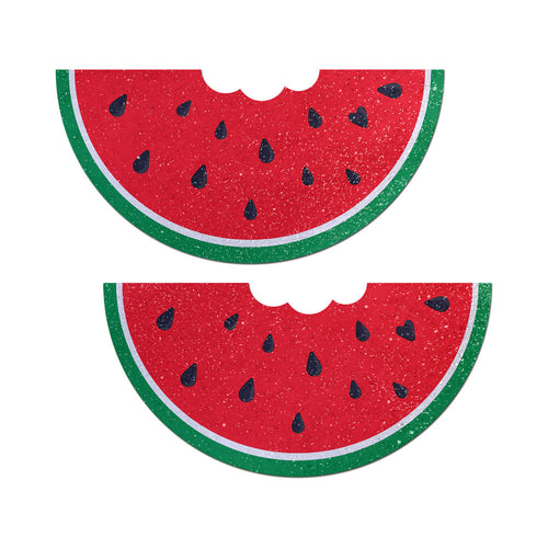 Pastease Watermelon Slice with a Bite Full Breast Covers