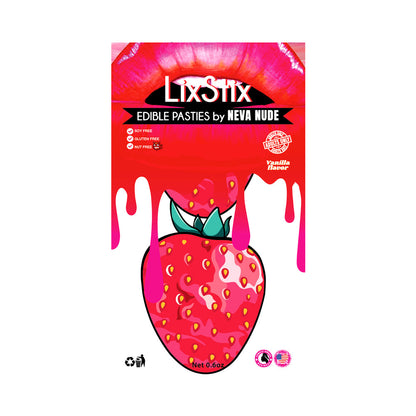 Neva Nude Sinfully Sweet Strawberry Edible Nipple Pasties