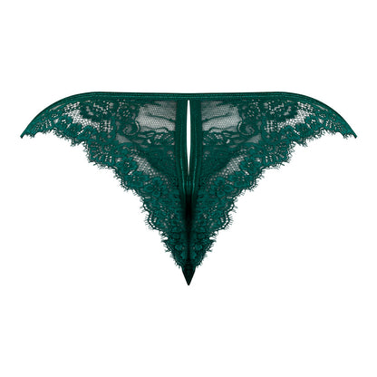 Magic Silk Evermore Split Crotch Panty Emerald