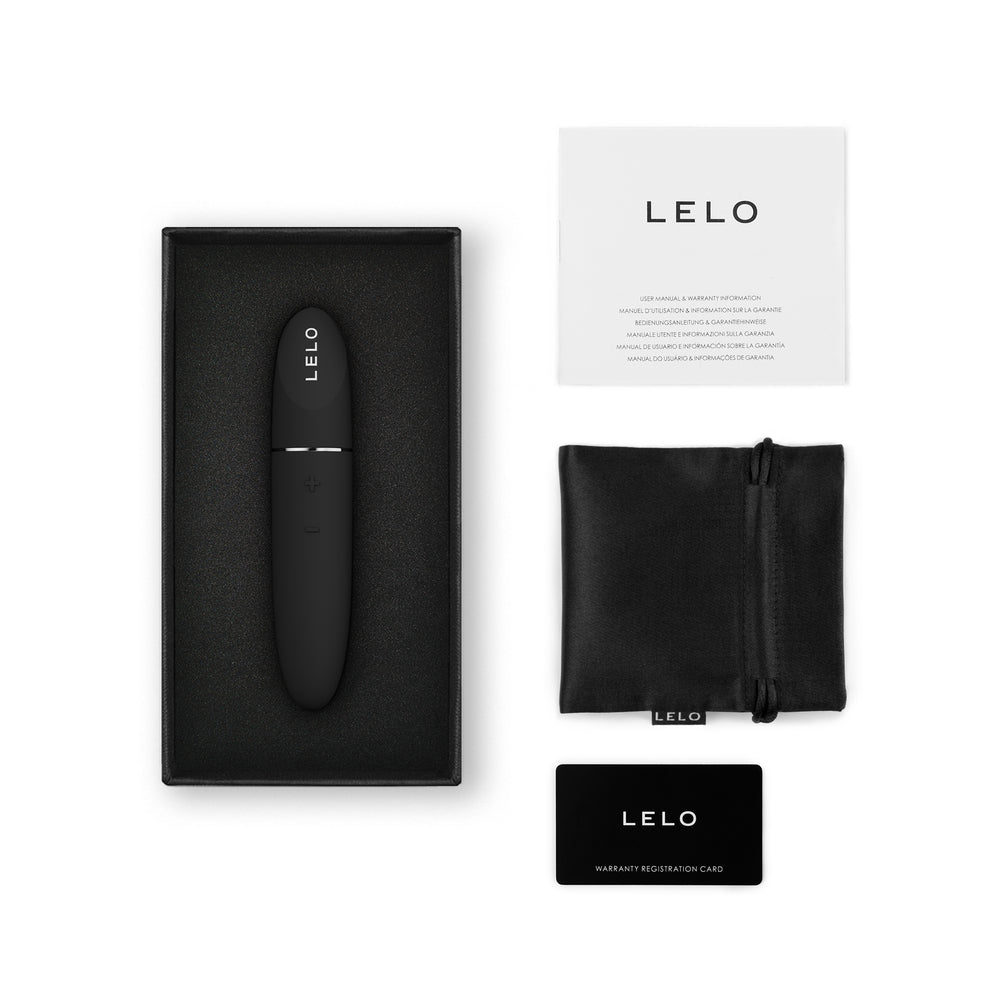 LELO MIA 3 Travel Vibrator in black, additional view