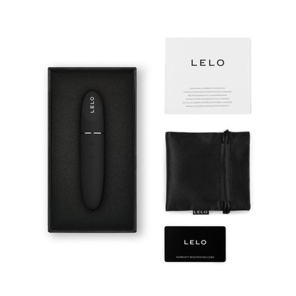 LELO MIA 3 Travel Vibrator in black, additional view