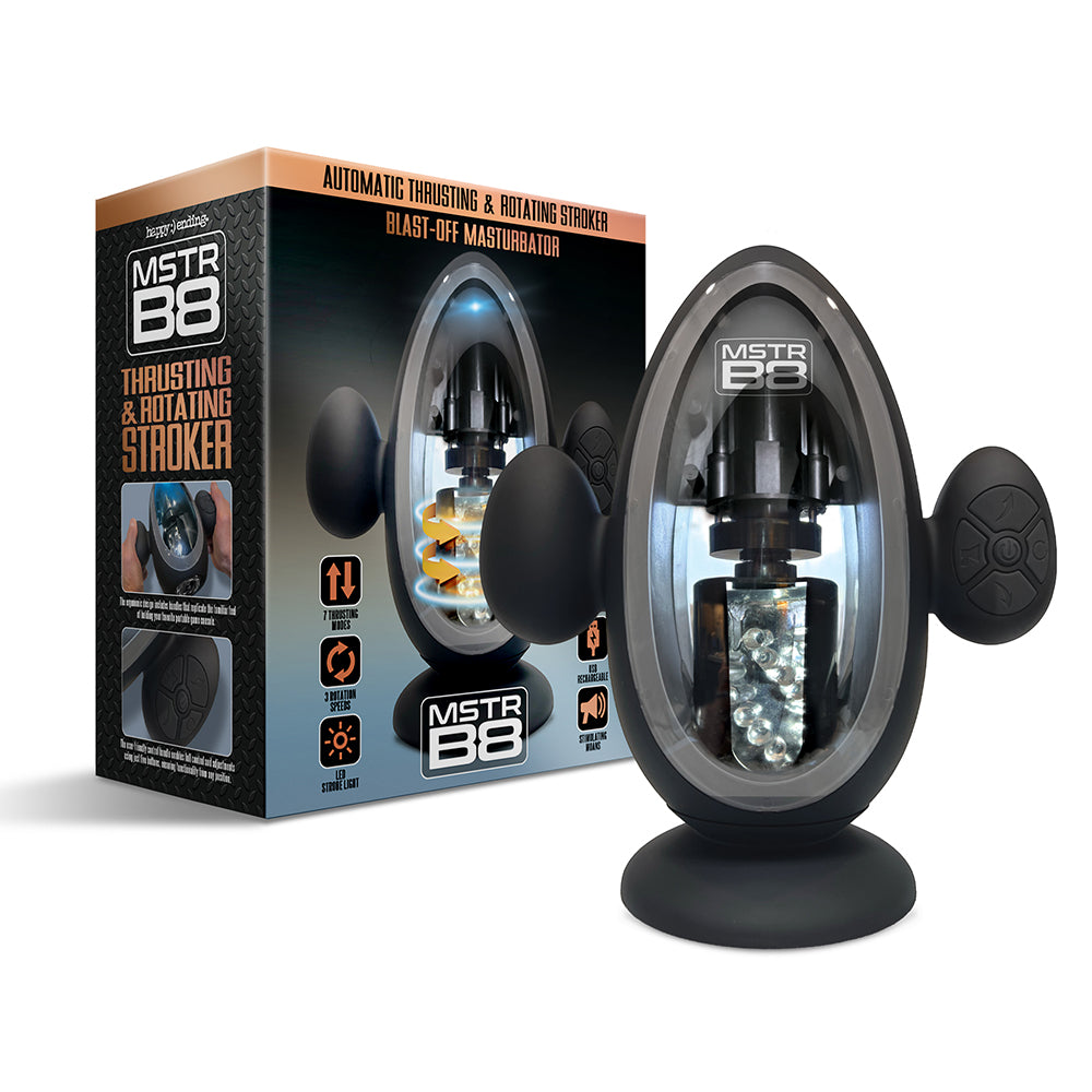 MSTR B8 Blast Off Thrusting and Vibrating Stroker