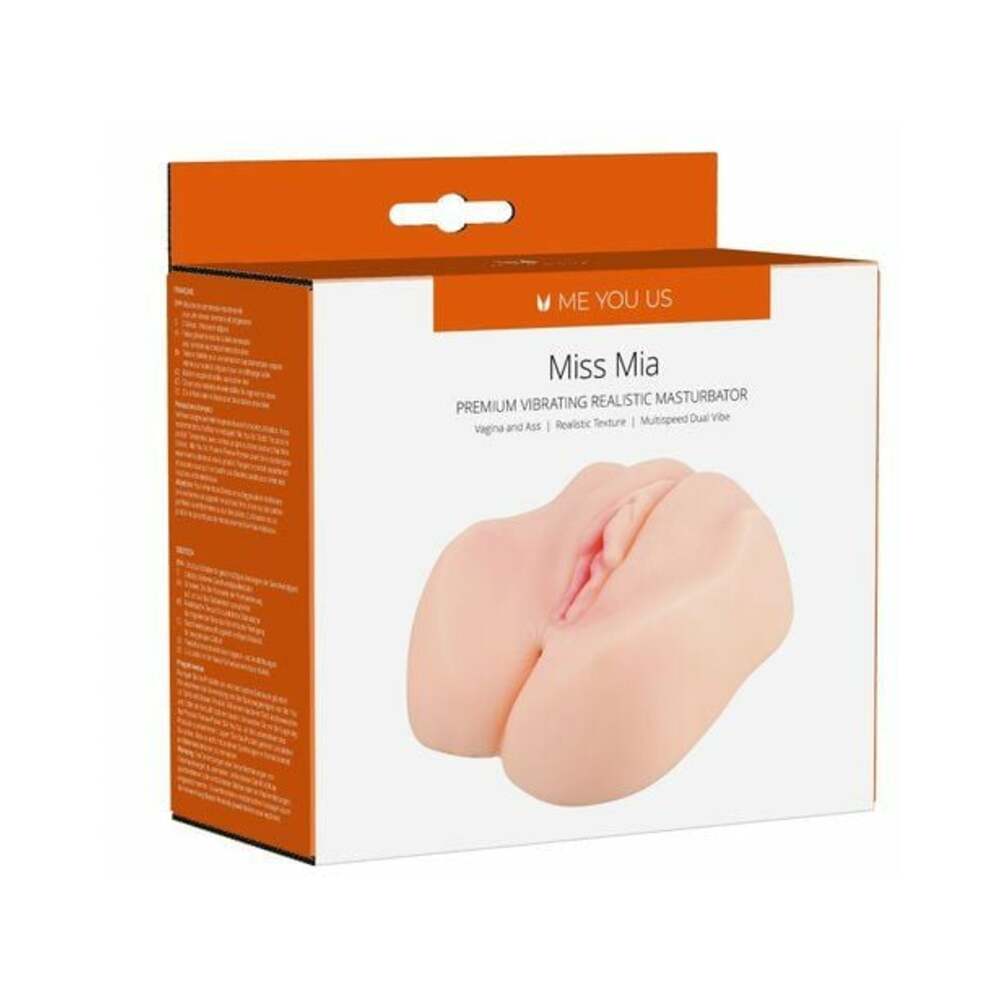Me You Us Miss Mia Vibrating Masturbator Vanilla