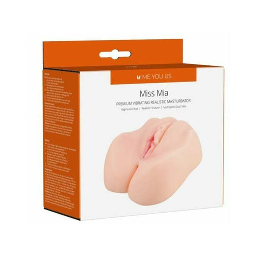 Me You Us Miss Mia Vibrating Masturbator Vanilla