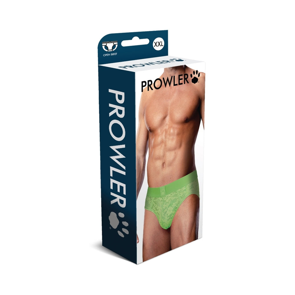 Prowler Lace Open Back Brief