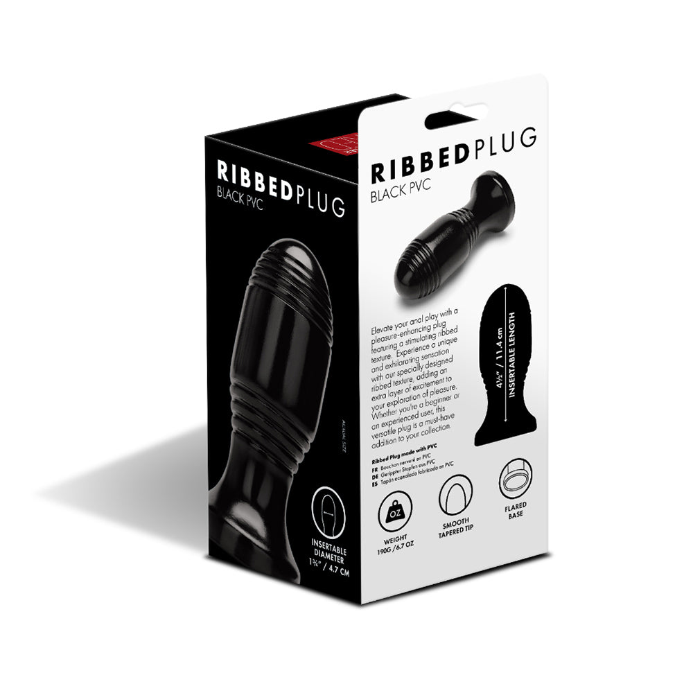 Prowler RED Ribbed Plug