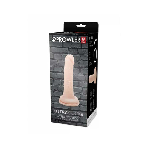 Prowler RED Ultra Cock 6 in. Realistic Dildo
