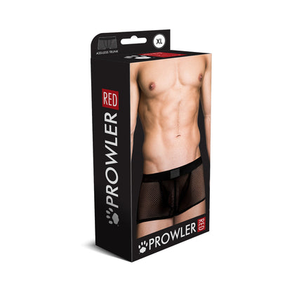 Prowler RED Fishnet Assless Trunk