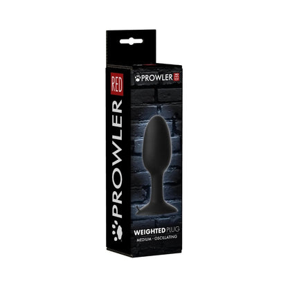 Prowler RED Weighted Butt Plug