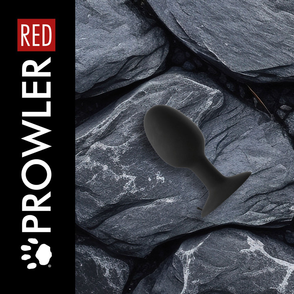 Prowler RED Weighted Butt Plug