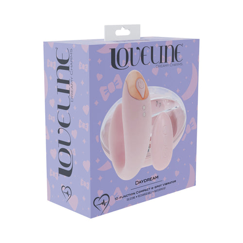 LoveLine Daydream AirTapTech Rechargeable Vibrator Pink