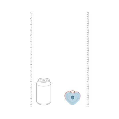 LoveLine Luvie AirTapTech Rechargeable Vibrator Waterproof Blue