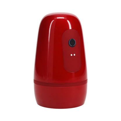 PUMPED Vibrobator Masturbator Negative Pressure Suction Vibration Metallic Red
