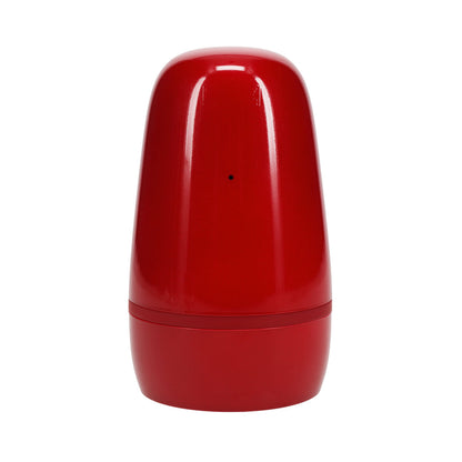 PUMPED Vibrobator Masturbator Negative Pressure Suction Vibration Metallic Red