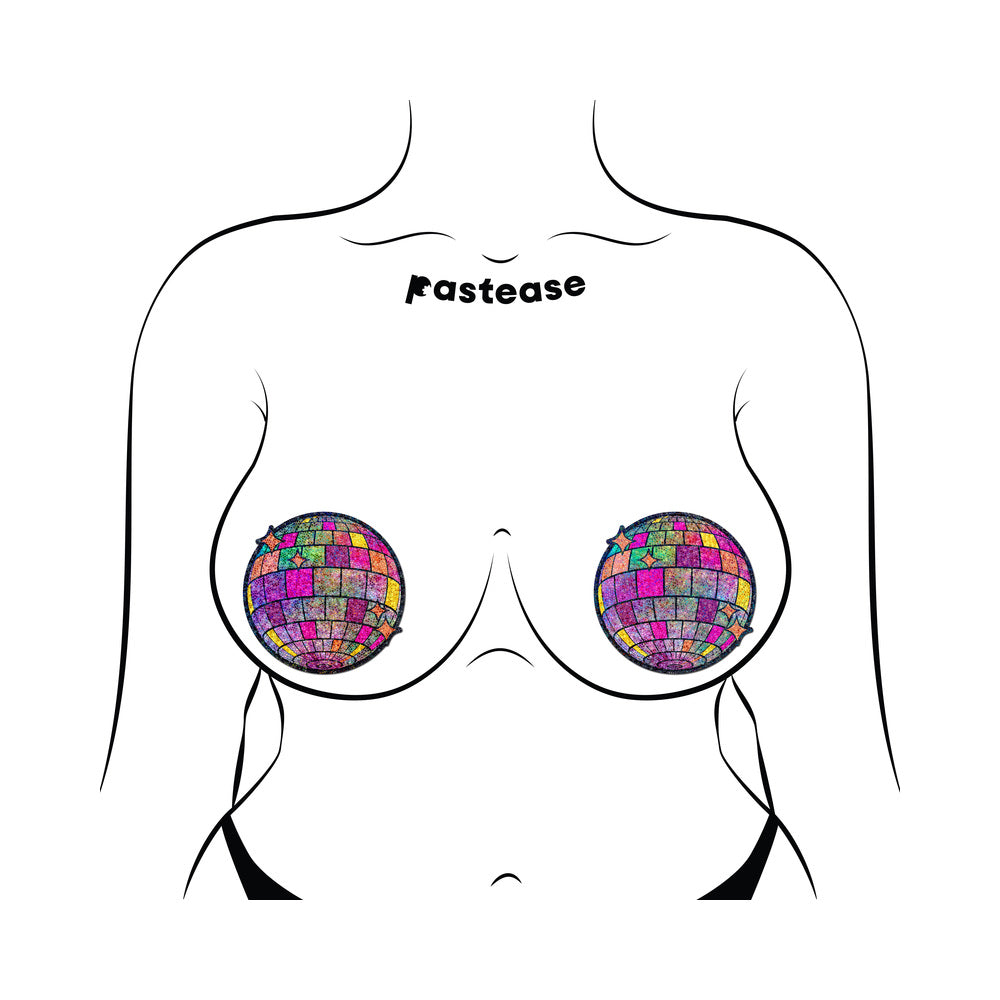 Pastease Disco Ball Glitter Nipple Covers