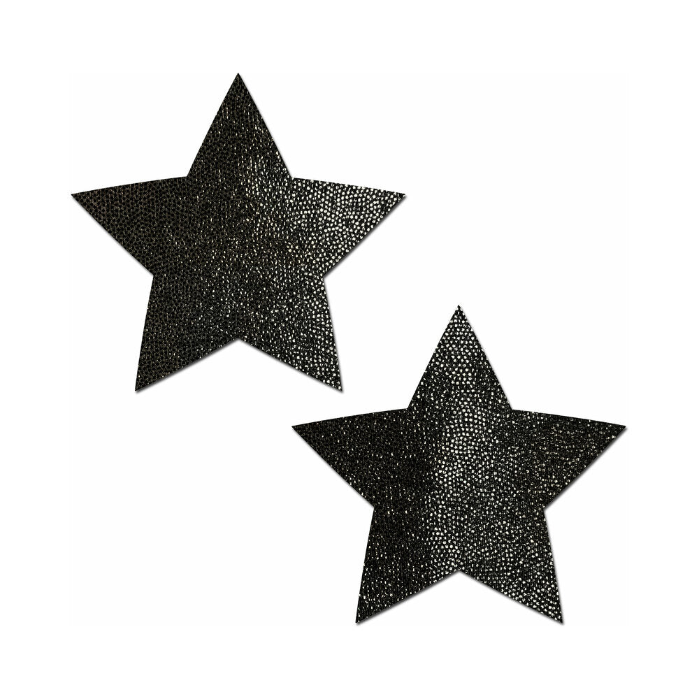Pastease Everyday Reusable Liquid Black Star Pasties