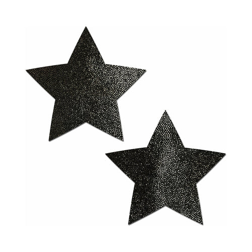 Pastease Everyday Reusable Liquid Black Star Pasties