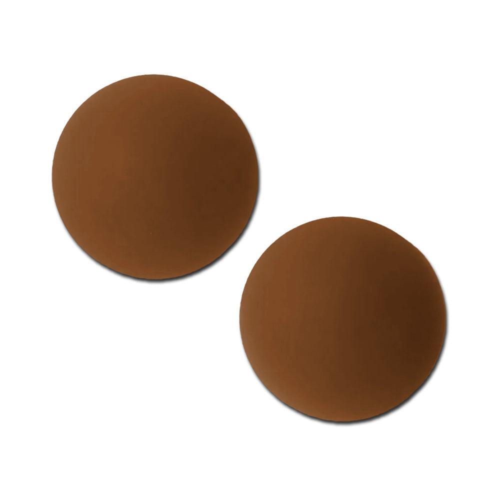 Pastease Halos Reusable Silicone Nipple Covers Dark