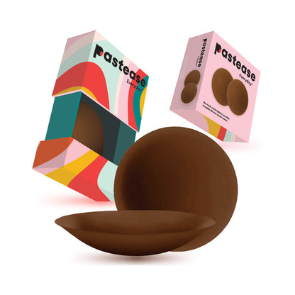 Pastease Halos Reusable Silicone Nipple Covers Dark
