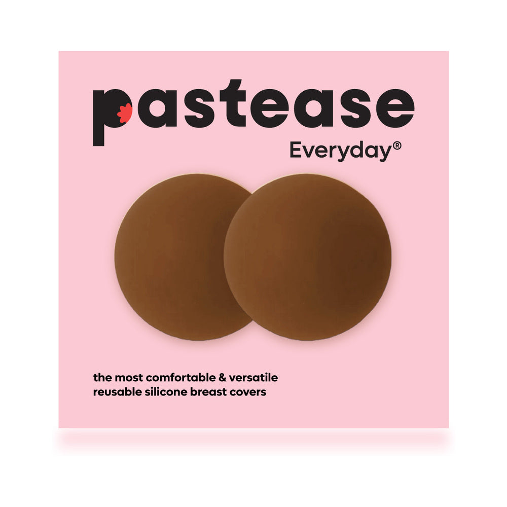 Pastease Halos Reusable Silicone Nipple Covers Dark