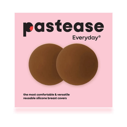 Pastease Halos Reusable Silicone Nipple Covers Dark