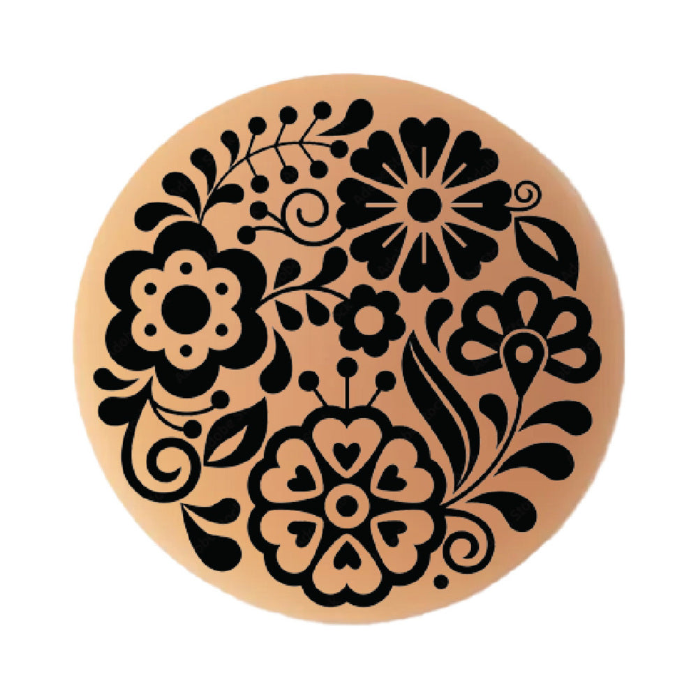 Pastease Halos Reusable Silicone Nipple Covers Floral Nude