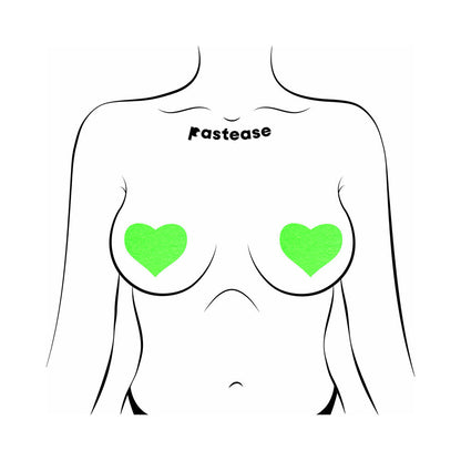 Pastease Love Glow-in-the-Dark Hearts Pasties