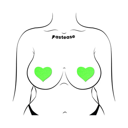 Pastease Love Glow-in-the-Dark Hearts Pasties