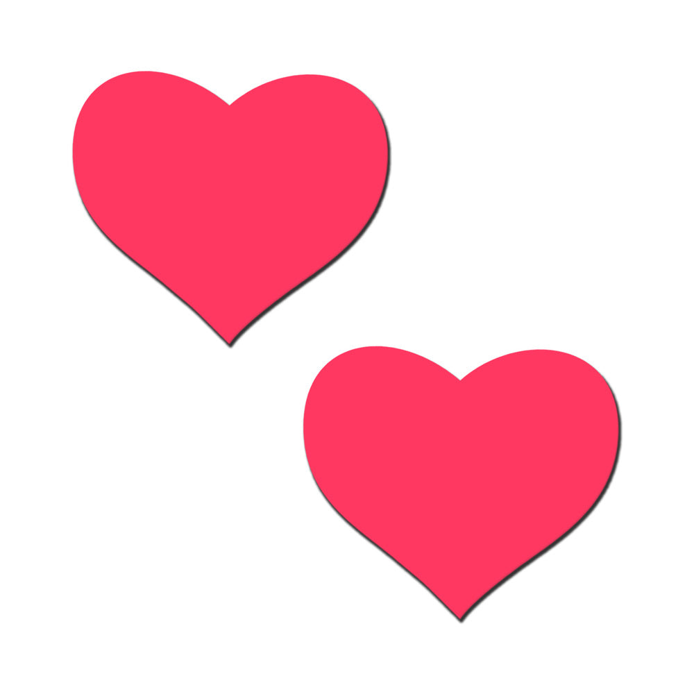 Pastease Love Glow-in-the-Dark Neon Heart Pasties