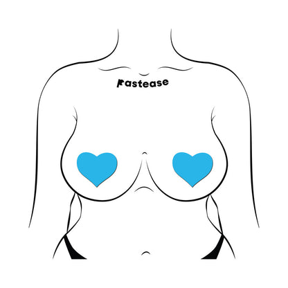 Pastease Love Glow-in-the-Dark Neon Heart Pasties