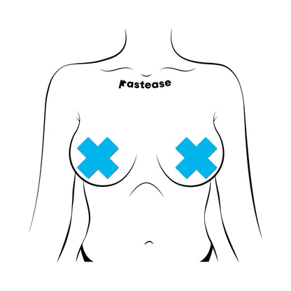 Pastease Plus X Glow-in-the-Dark Cross Pasties