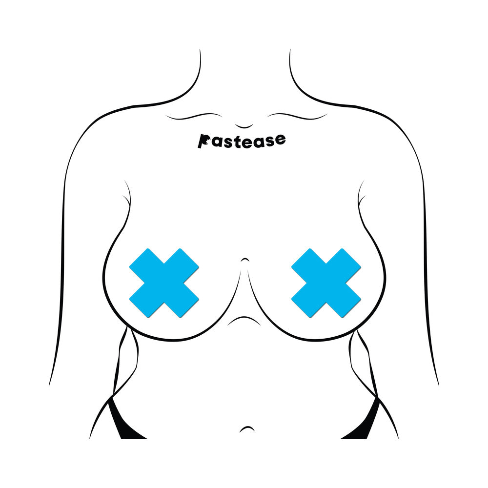 Pastease Plus X Glow-in-the-Dark Cross Pasties