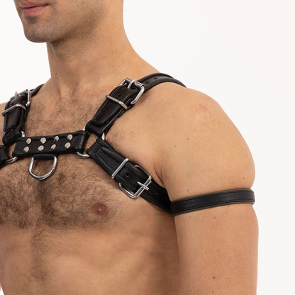 Prowler RED Leather Bicep Band