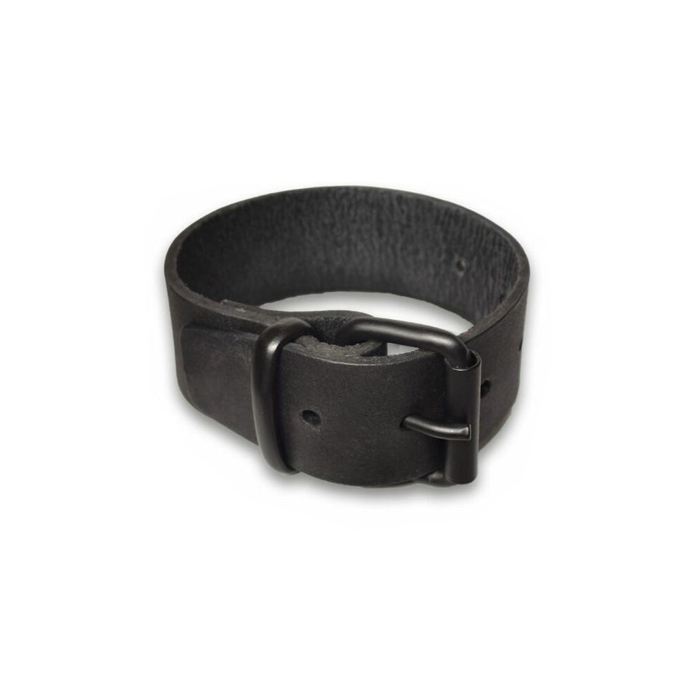Prowler RED Leather Buckle Bicep Band