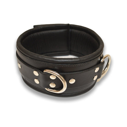 Prowler RED Leather Lockable Collar