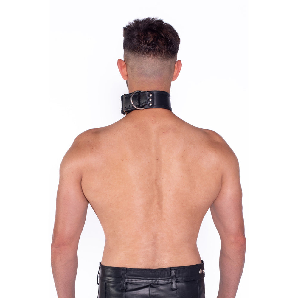 Prowler RED Leather Collar