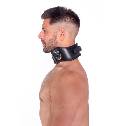Prowler RED Leather Posture Collar