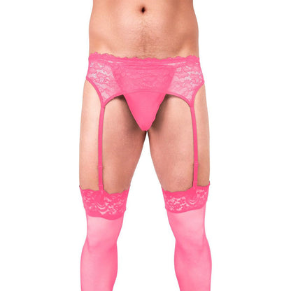 Prowler Lace Garter Set