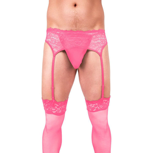 Prowler Lace Garter Set