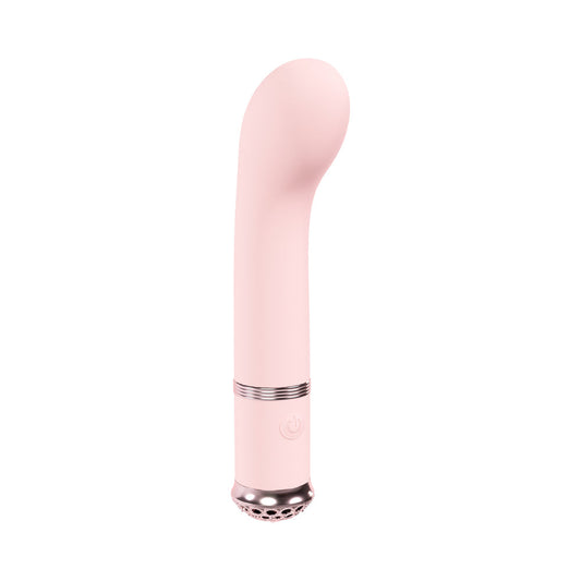 Loveline Cherie Rechargeable Silicone G-Spot Vibrator Pink