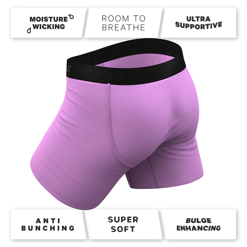 The Double Entendre Ball Hammock Pouch Underwear with Fly