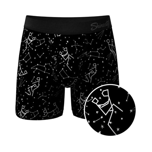 The Big Bang Glow-in-the-Dark Constellation Ball Hammock Pouch
