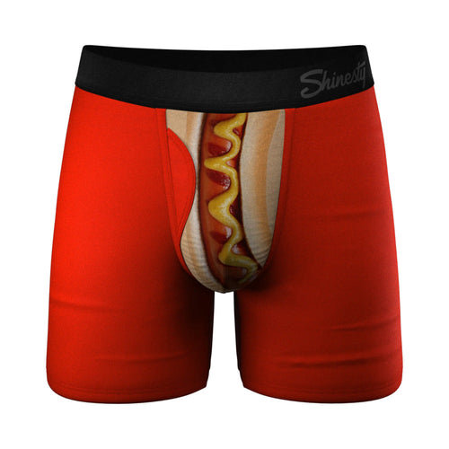 Shinesty Coney Islands Hot Dog Ball Hammock Underwear