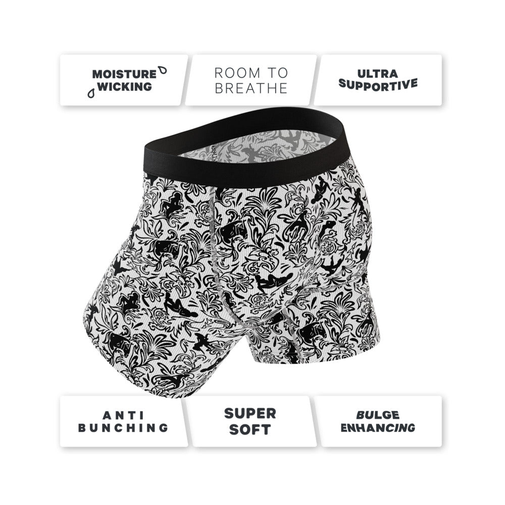 Shinesty The Racy & Lacy Ball Hammock Underwear with Fly