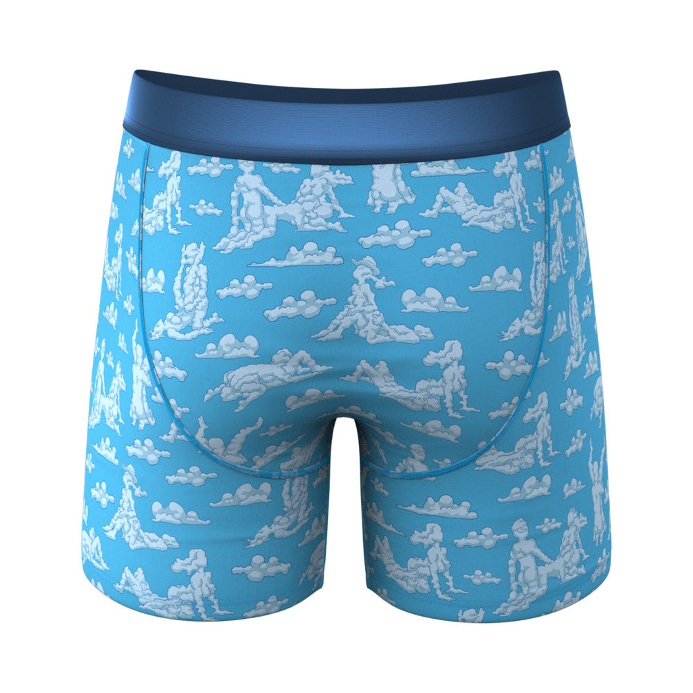 The Reverse Cloud Girl Cloud Ball Hammock Pouch Underwear with Fly