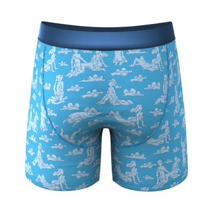 The Reverse Cloud Girl Cloud Ball Hammock Pouch Underwear with Fly