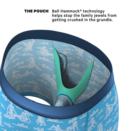 The Reverse Cloud Girl Cloud Ball Hammock Pouch Underwear with Fly