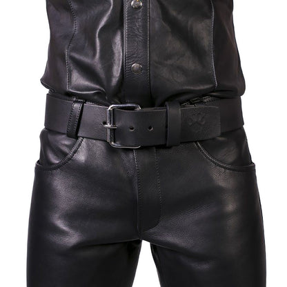 Prowler RED Leather Jeans