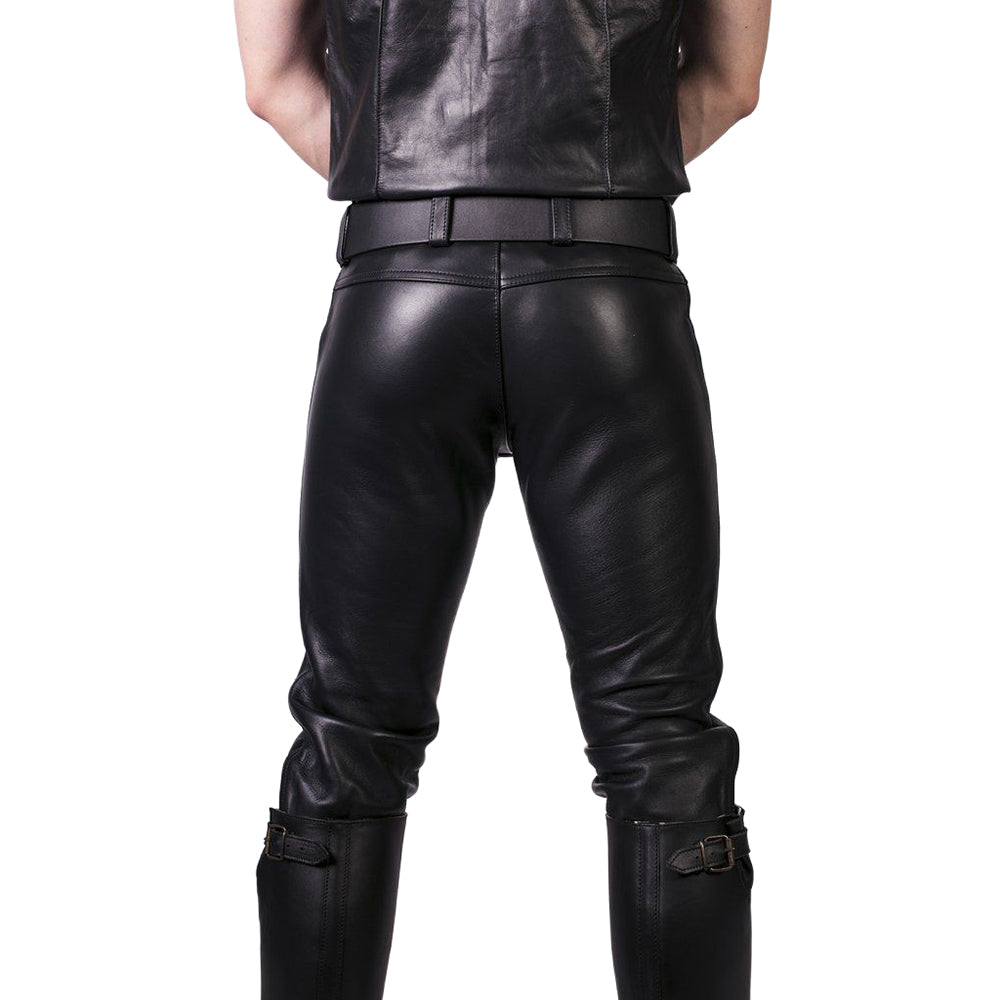 Prowler RED Leather Jeans